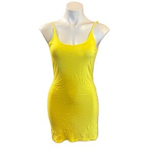 Farm Rio yellow dress liner slip